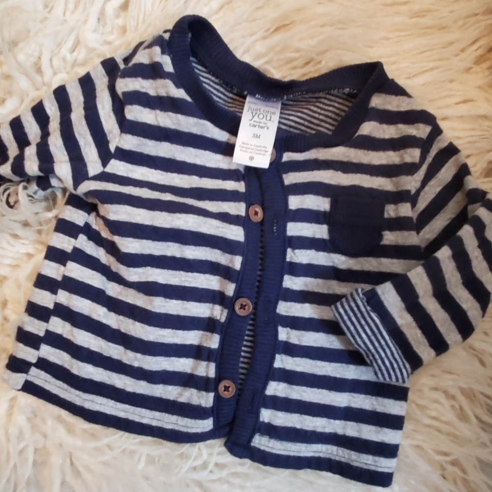 3M Carter's Just For You Striped Sweater